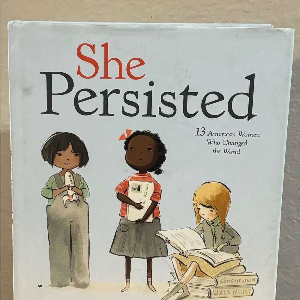 She Persisted (Children's Book) - Light Blue & White Cover